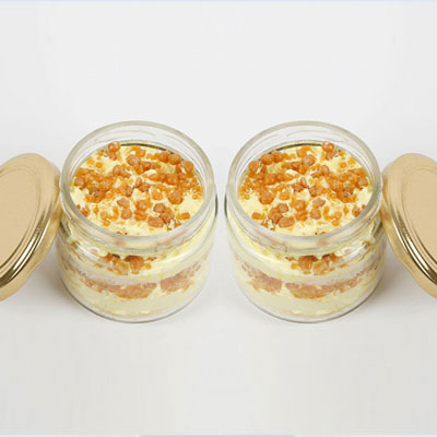 "Butterscotch Fresh Cream Cake Jar Set of 2 - Click here to View more details about this Product